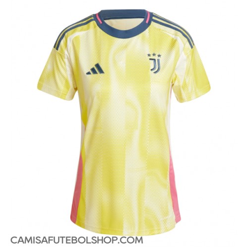 Camisa de time de futebol Juventus Replicas 2º Equipamento Feminina 2024-25 Manga Curta